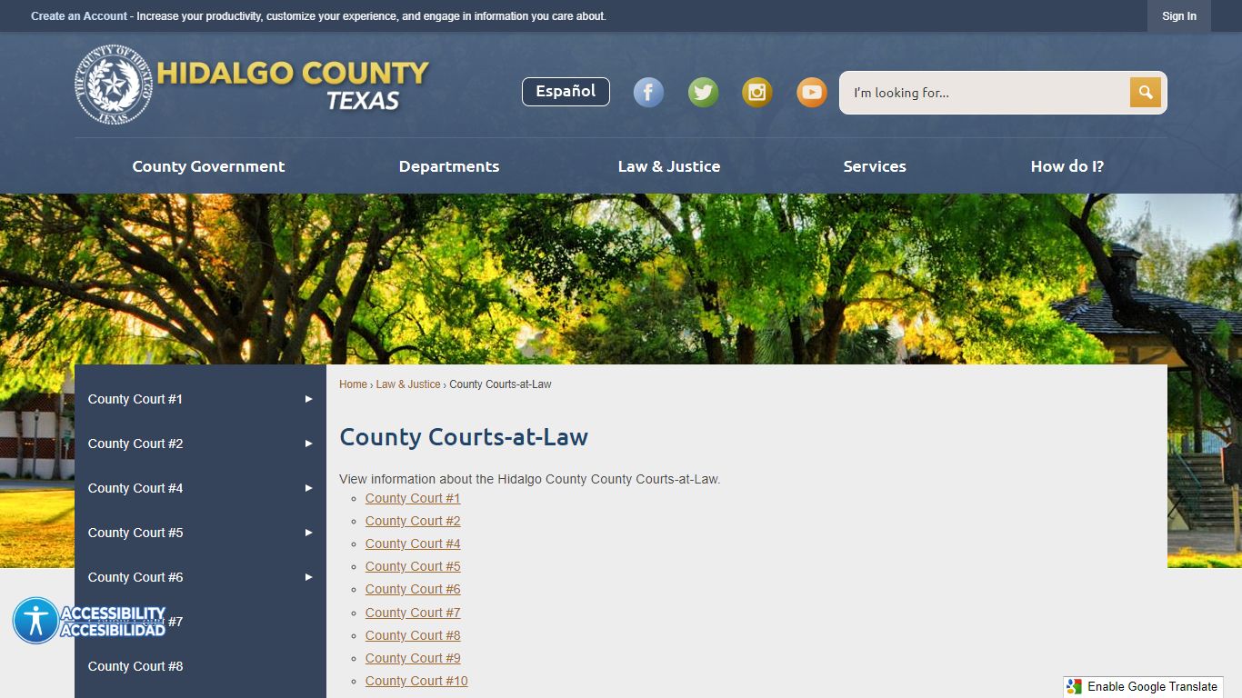 County Courts-at-Law | Hidalgo County, TX - Official Website
