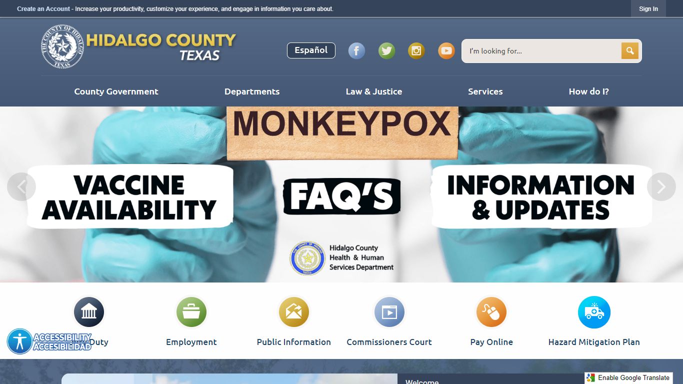 Hidalgo County, TX - Official Website | Official Website